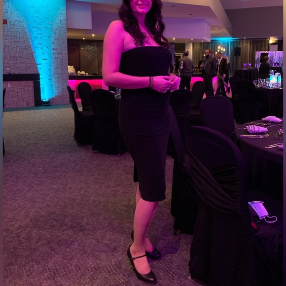 Dress Large (40) Norma Kamali black - Picture 5 of 5